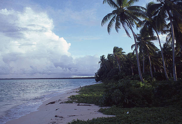 istock Dusk interior lagoon Marshall Islands Atoll Pacific Ocean 473127448
