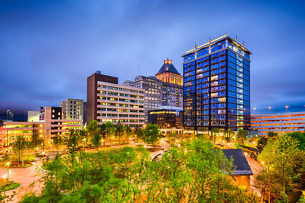 istock Greensboro, North Carolina Skyline 473141980