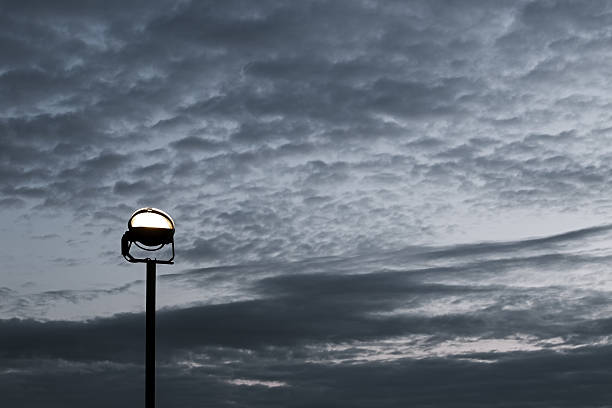 istock Reflector on the background of the cloudy sky 473142380