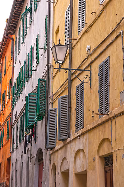 istock Colorful building walls and windows 473146580