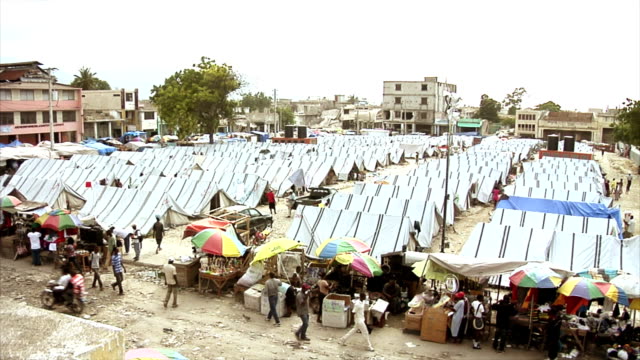 Tent City of Earthquake Survivors