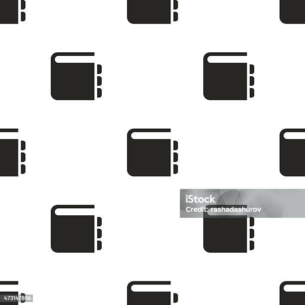 Notepad Vector Seamless Pattern Stock Illustration - Download Image Now - 2015, Abstract, Blank