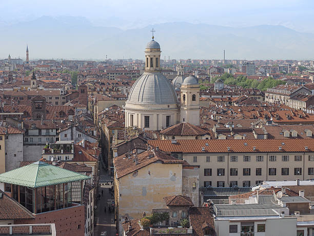 istock Aerial view of Turin 473149112