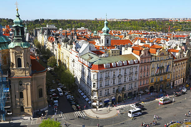 istock Cityscape of Prague 473153158
