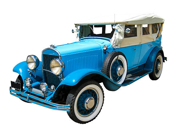 istock Vintage gangster car 473162020