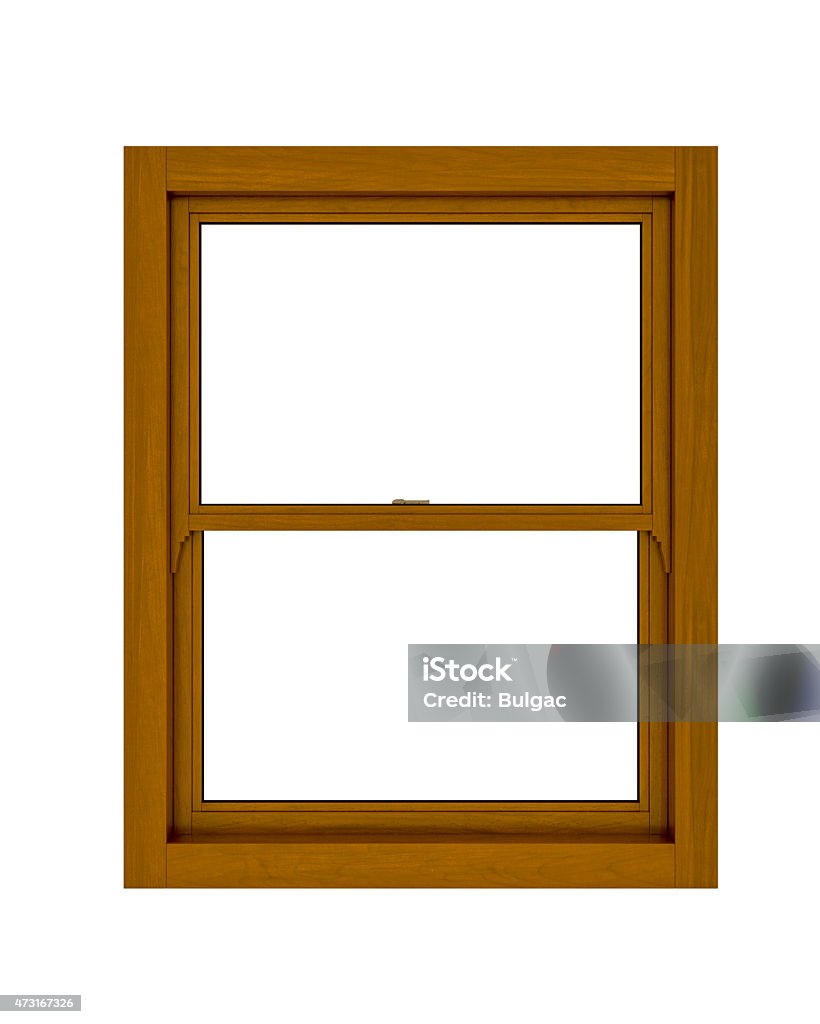 Finestra in legno - Foto stock royalty-free di Telaio di finestra
