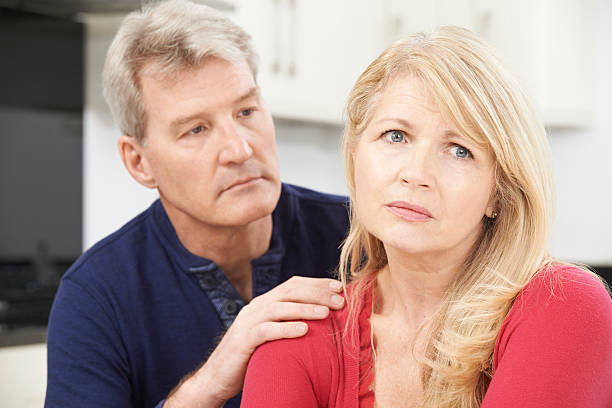 istock Mature Man Comforting Woman With Depression 473167704