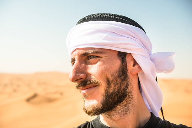 istock tourist man doing a selfie on the desert 473168182