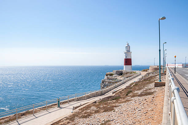 istock Europa Point Lighthouse on Gibraltar 473181056