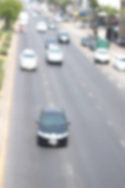 istock Blurred of car on road 473184198