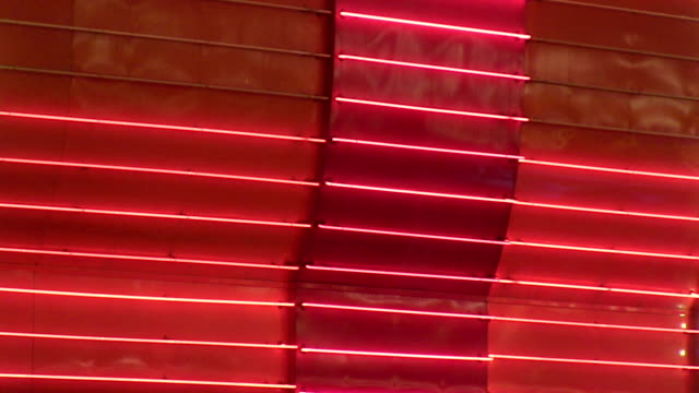 Red Neon Wall Loop