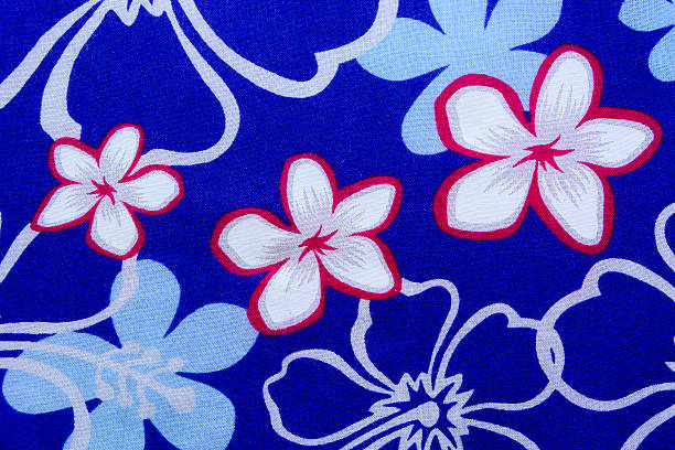 istock hibiscus flower background . Hawaiian patterns 473189760