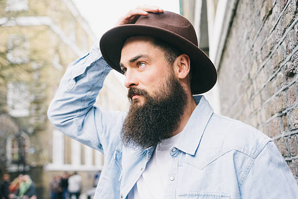 istock Close-up Portrait Of A Bearded Man 473194320