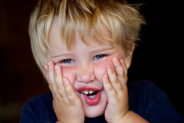 istock Toddler makes a funny face. 473195096