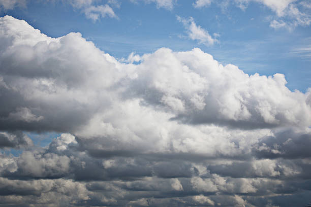background of blue sky and clouds