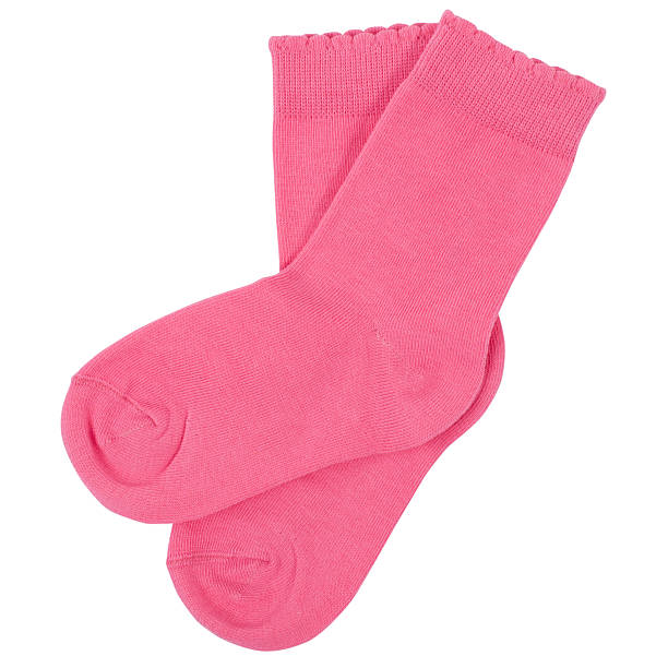 istock Pair of socks. Isolated on a white background 473200422