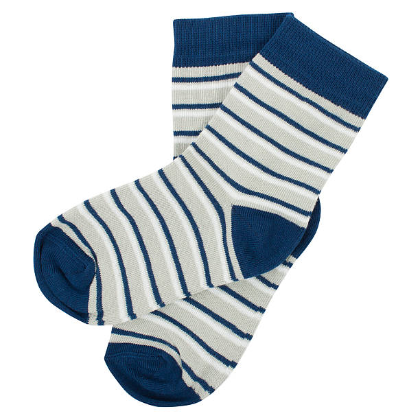 istock Pair of socks. Isolated on a white background 473200454
