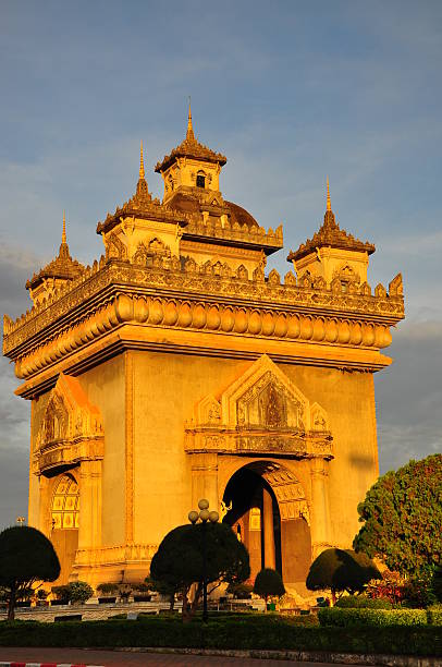 istock Patuxai, Vientiane, Laos 473201746