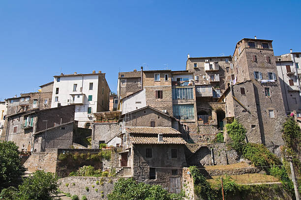istock Panoramic view of Ronciglione. Lazio. Italy. 473207016