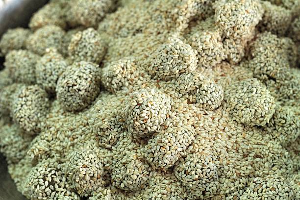 istock boiled sweets put sesame - dessert Thailand 473207158