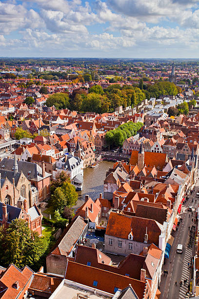 istock Aerial View of Bruges 473210580