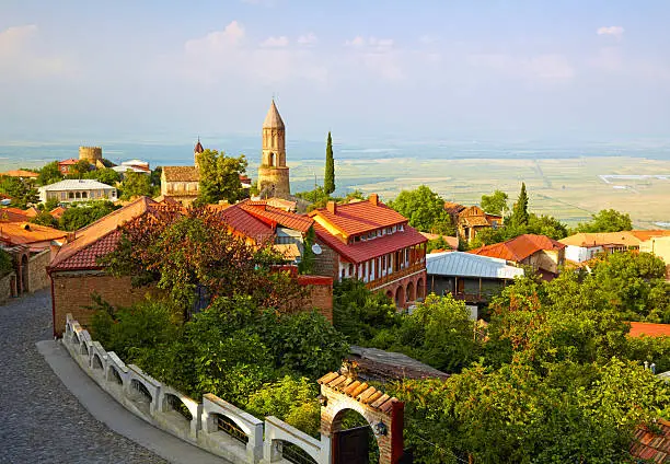 Signagi in Kakheti region, Georgia.