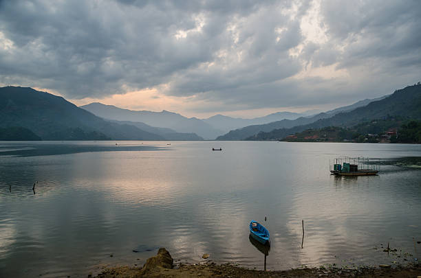 istock Fewa lake at sunset , Pokhara , Nepal 473218728