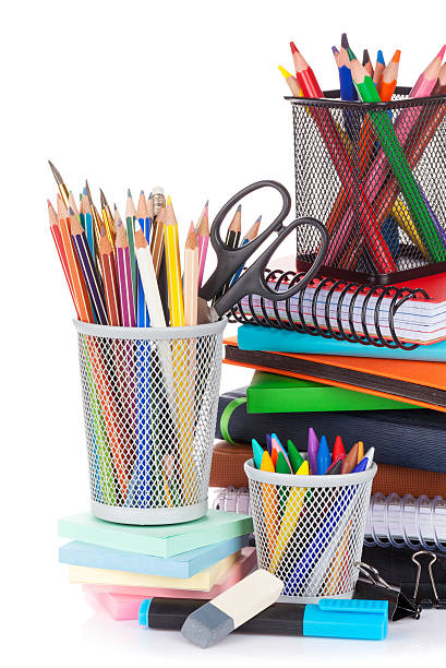 istock School and office supplies 473222312