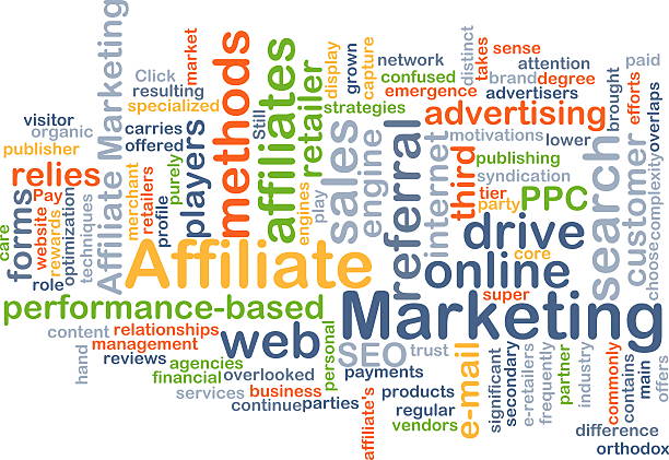 istock Affiliate marketing background concept 473223132