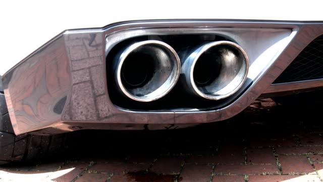 Sports Car Exhausts Revving