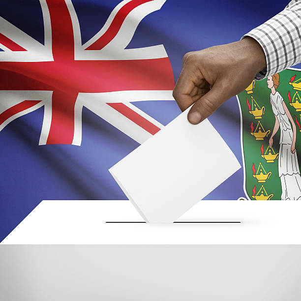 istock Ballot box with national flag series - British Virgin Islands 473247354