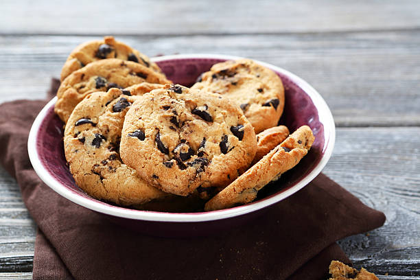 istock Sweet cookies in bowl 473247390