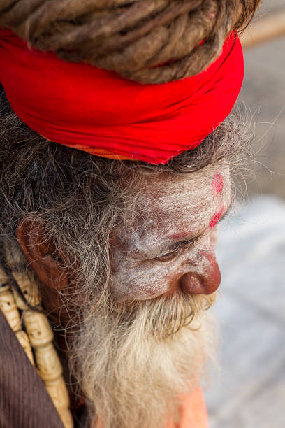 istock Portrait of Sadhu, India 473247946