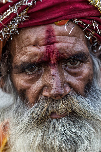 istock Portrait of Sadhu, India 473247954