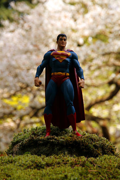 noble alienígena - superman superhero heroes cape imagens e fotografias de stock