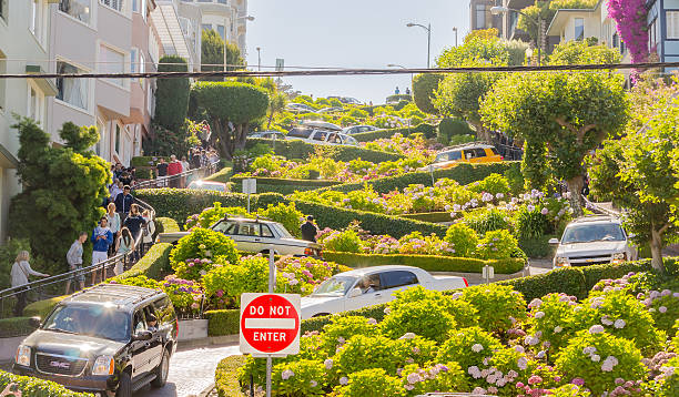 lombard street-san francisco, eua - carole lombard - fotografias e filmes do acervo