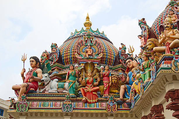 istock Hindu temple in Singapore 473264510