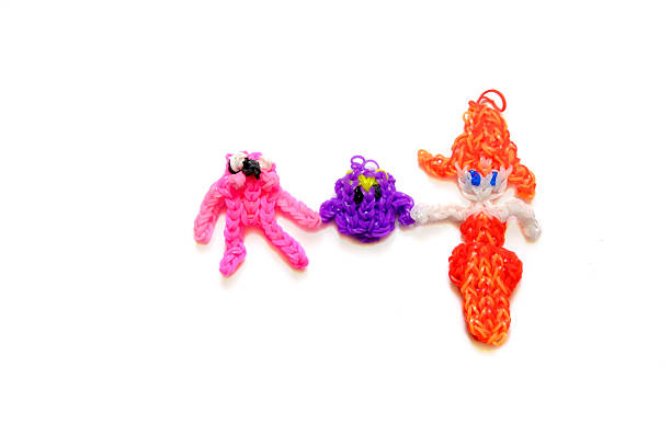 istock Colorful rubber bands on white background 473265332