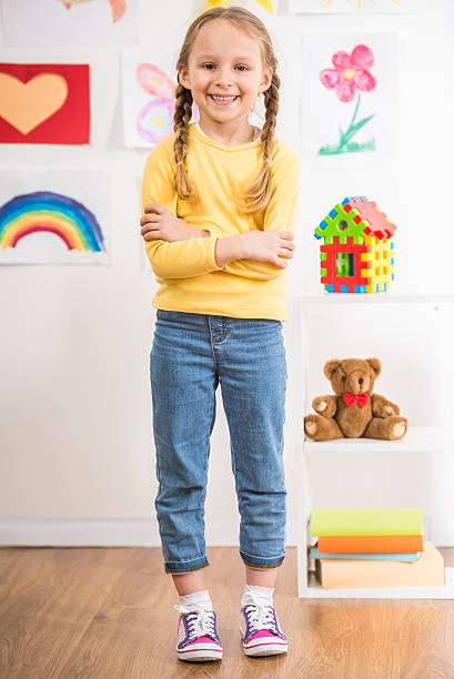 istock Little girl at home 473268822