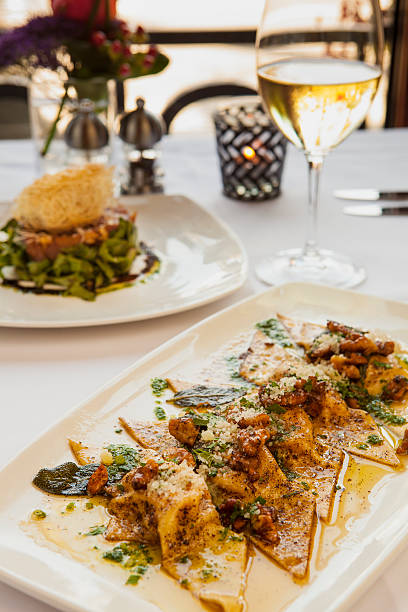 istock butternut squash ravioli with roasted walnuts and brown butter 473268880