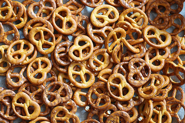 istock background texture of pretzels bagels 473269208