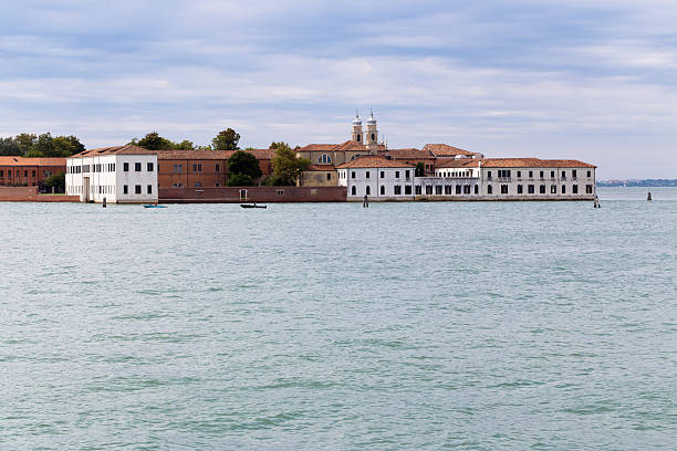 San Servolo, Venice - Italy stock photo