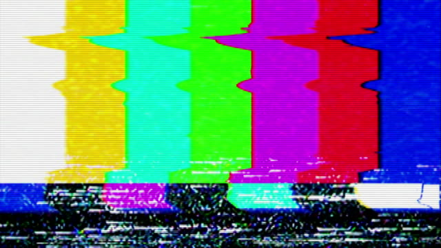 Color Bars Signal Interference