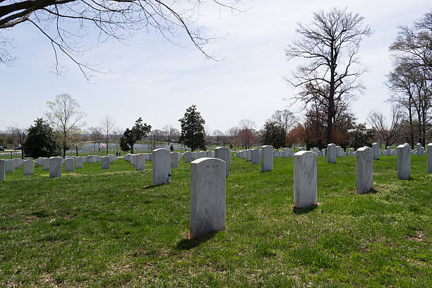 istock Arlington Cemetery tombstones 473284820