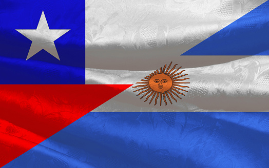 Chilean and Argentinian flag