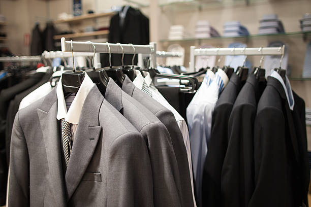istock Male fashion store interior 473288592