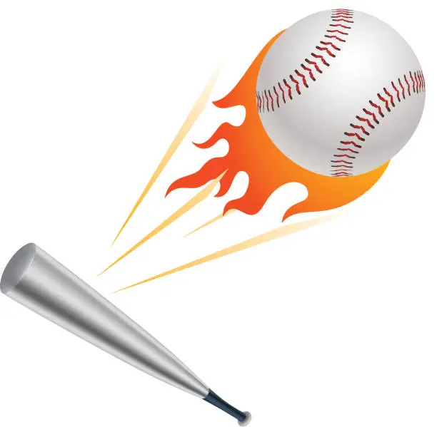 Vector illustration of Baseball