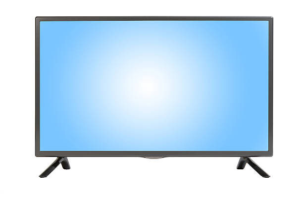 istock Modern TV set isolated at white background 473293662