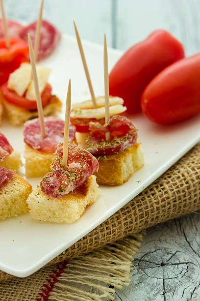 istock Finger food salami 473293972