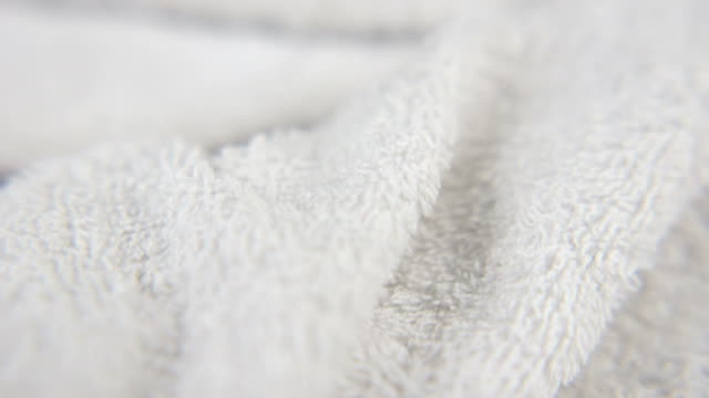 White Towel Close Up